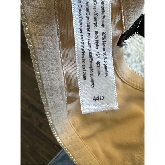 ADORE ME 44D Black Lace Bra - Picture 9 of 11